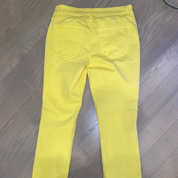 yellow jeans - Picture 3 of 3
